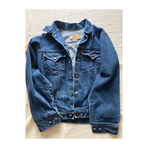 VTG Levi orange tab trucker